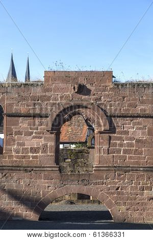 Famous Old Castle From King Barbarossa, The Kaiserpfalz