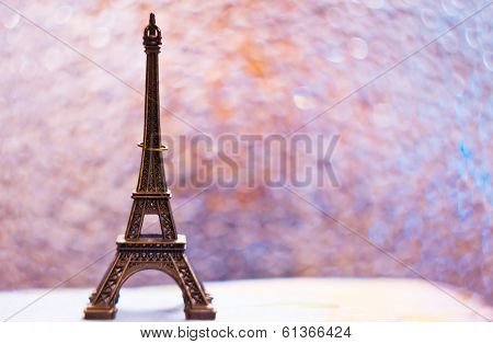 Eiffel tower, romantic