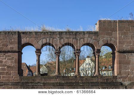 Famous Old Castle From King Barbarossa, The Kaiserpfalz