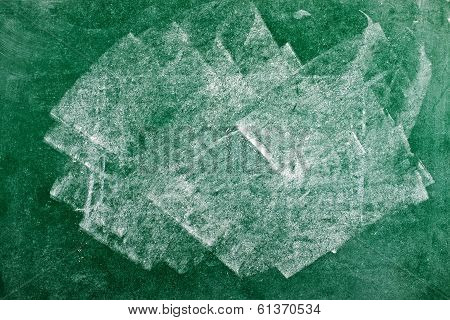 Green Chalkboard Texture