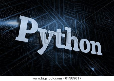 Word Python Against Image & Photo (Free Trial) | Bigstock