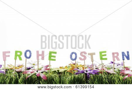 Frohe Ostern  happy easter
