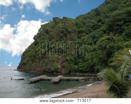 Nuoto sull'isola