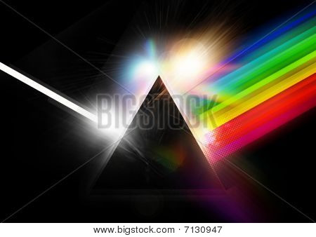 Retro Pyramid bakgrund