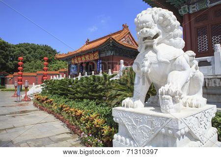Front View Of Simulation Of Old Summer Palace ,gardens Of Perfect Brightness, Imperial Gardens ,zhuh