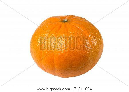 Orange fresh fruit Isolated On White Background