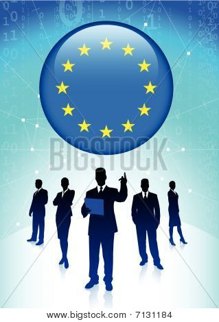 europäischen Union wirtschaftliche Business team
