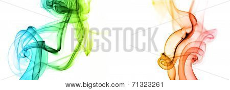 Floating smoke