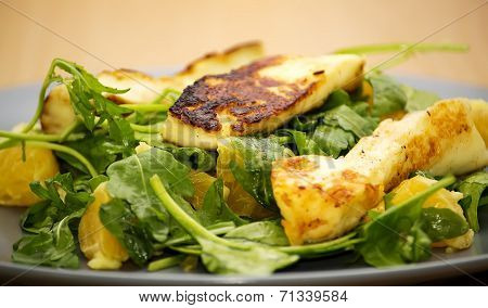 Haloumi Salad