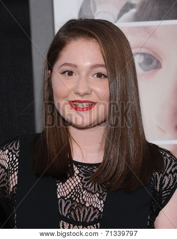 LOS ANGELES - AUG 20:  Emma Kenney arrives to the 'If I Stay' Hollywood Premiere  on August 20, 2014 in Hollywood, CA                