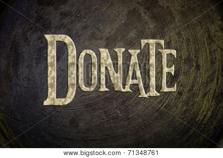 Donate Concept