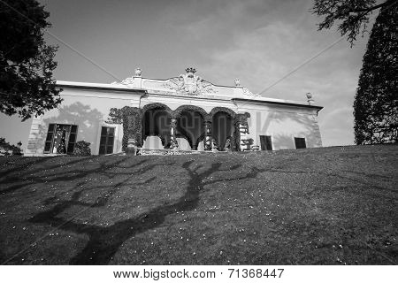 Villa Balbianello On Lake Como, Italy