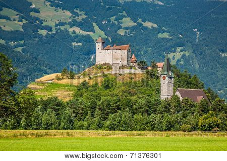 Vaduz Castle View, Lichtenstein