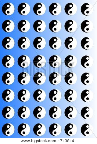 Ying Yang background