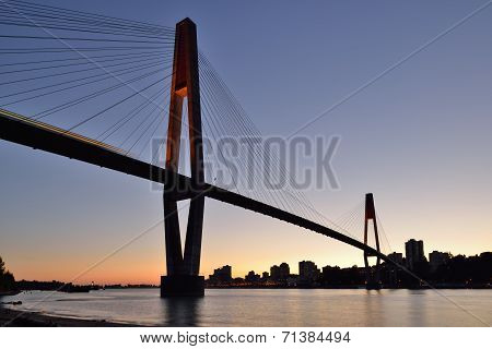 Skybridge Between New Westminster And Surrey