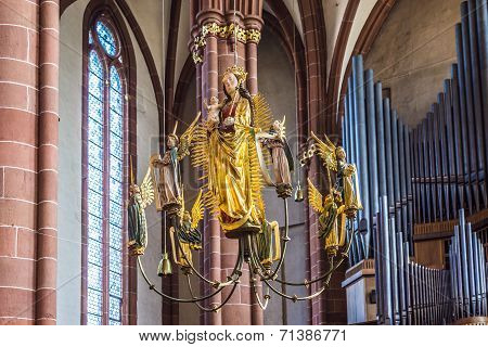 Beautiful Ceiling And Hall In The Dome In Wetzlar