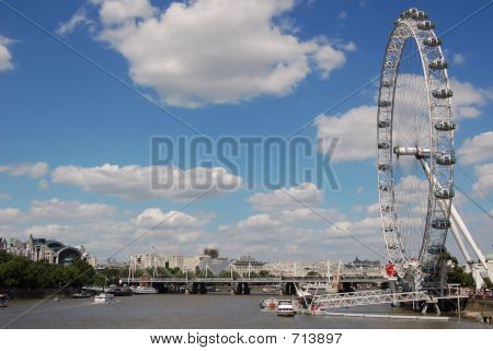 London Eye et la Tamise