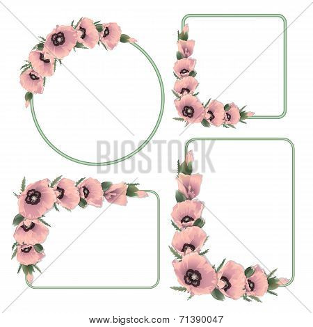 Floral frame
