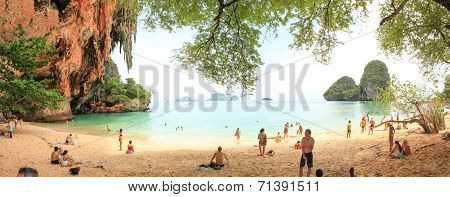 Railay beach in Krabi, Thailand