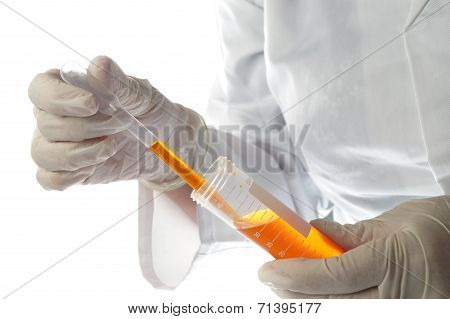 Testing Liquid Lab Sample - Urine