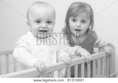 Fun in the cot