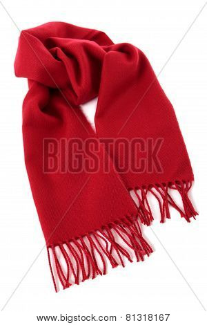 Red Winter Scarf