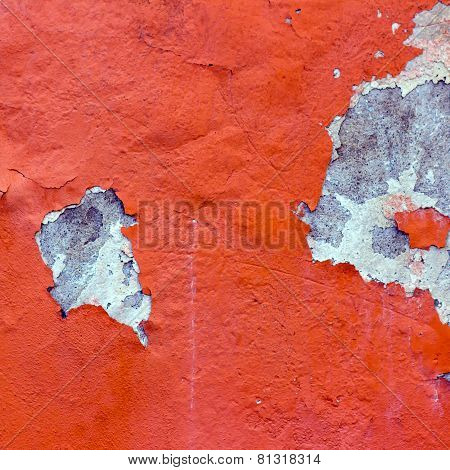 red grunge wall background