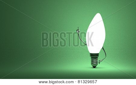 ??torpedo Light Bulb Character In Aha Moment