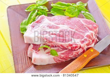 raw meat