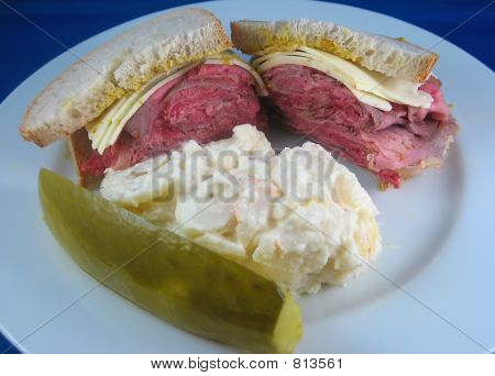 Roastbeef på rug