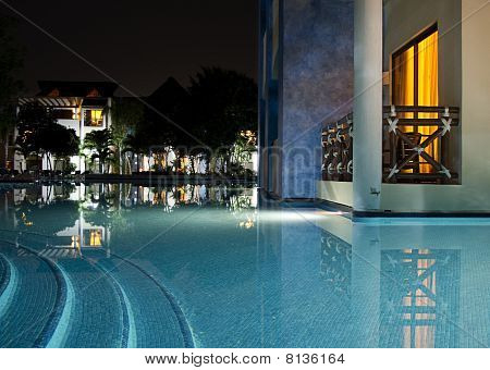 Pool Seite Balkon