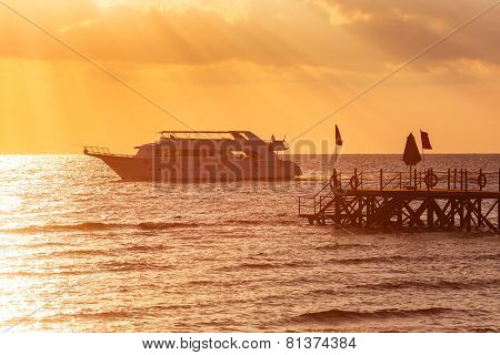Tropical sunset