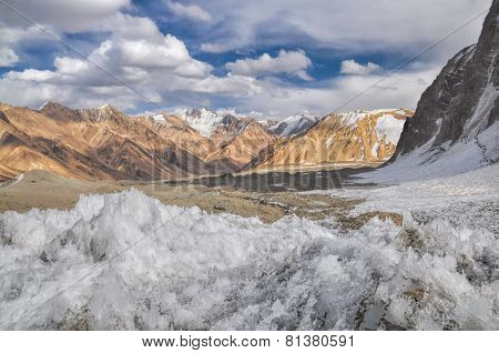 Ice Crystals In Tajikistan