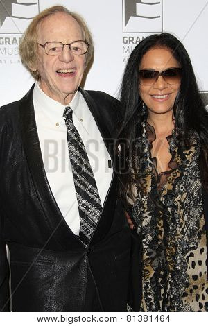 LOS ANGELES - JAN 28: Sheila E, Ken Kragen at the 30th Anniversary of 'We Are The World' at The GRAMMY Museum on January 28, 2015 in Los Angeles, California