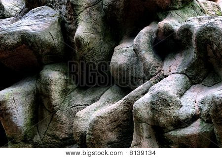 Wheaterd Smooth Rocks