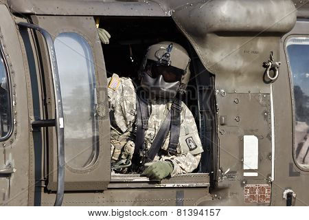 Black Hawk Crew chief