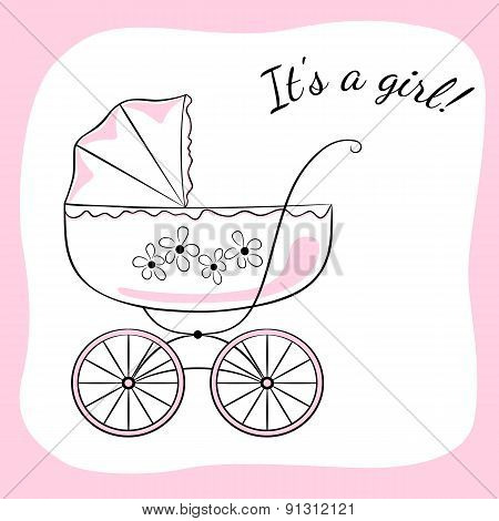 Girl Arrival Announcement 2