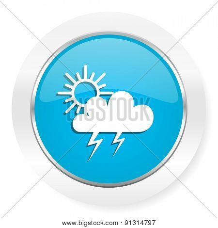 storm icon waether forecast sign 