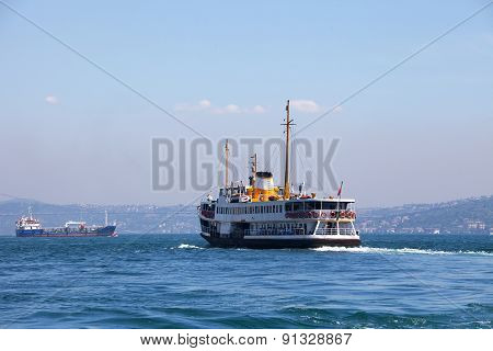 Boats on the Golden Horn, Istanbul