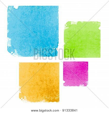 Abstract Watercolor Splash Element Vector Illustration