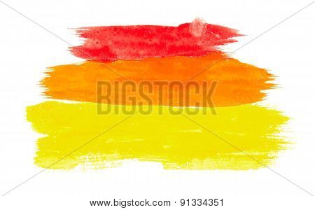 Abstract Watercolor Splash Element Vector Illustration