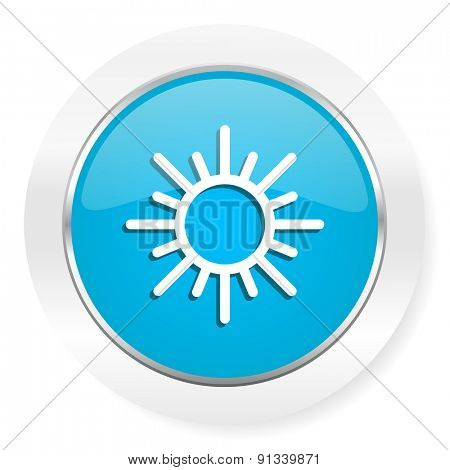 sun icon waether forecast sign
