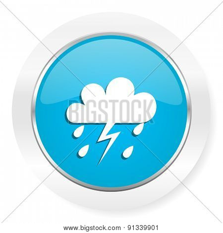 storm icon waether forecast sign