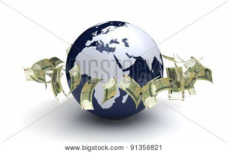 Global Business Iranian Rial Currency
