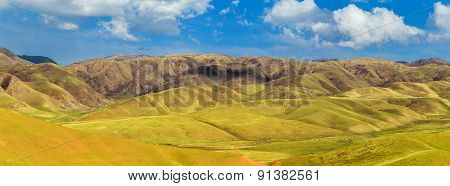 Tibetian mountain landscape