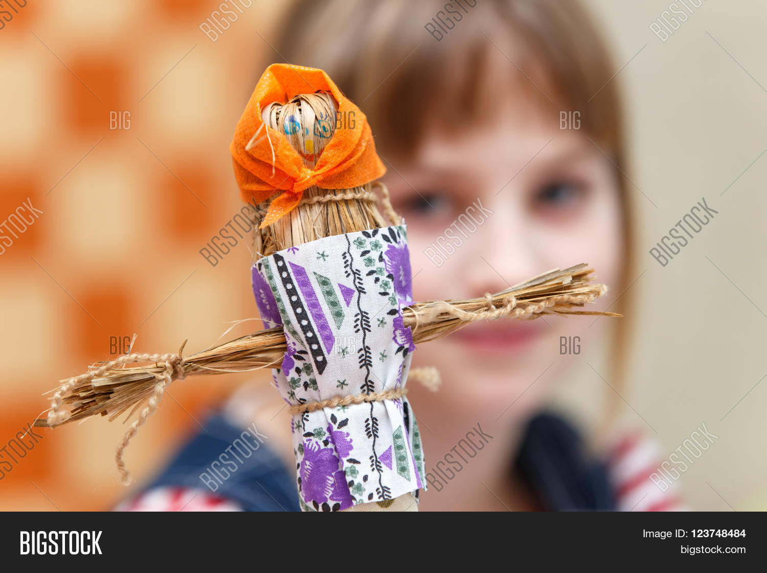 Funny Handmade Puppet Image Photo Free Trial Bigstock
