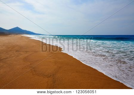 Cofete Fuerteventura Barlovento beach at Canary Islands of Spain