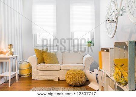 Cozy relaxation space with comfortable couch in modern spacious lounge
** Note: Soft Focus at 100%, best at smaller sizes