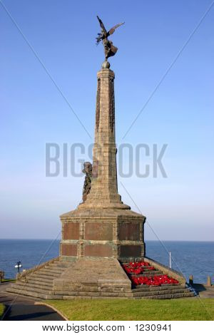 Aberystwyth kenotaph, Galler, İngiltere'de.