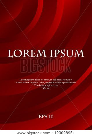 A4 abstract modern circles background for text